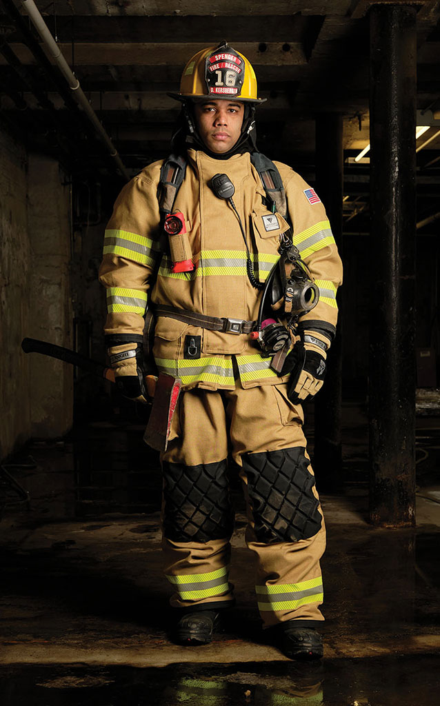 Traje estructural para bomberos conforme a NFPA 1971